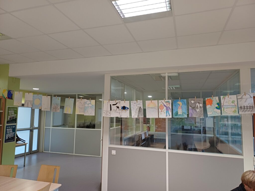 La grande lessive - 16 octobre 2025 - LPO Elisa Lemonnier