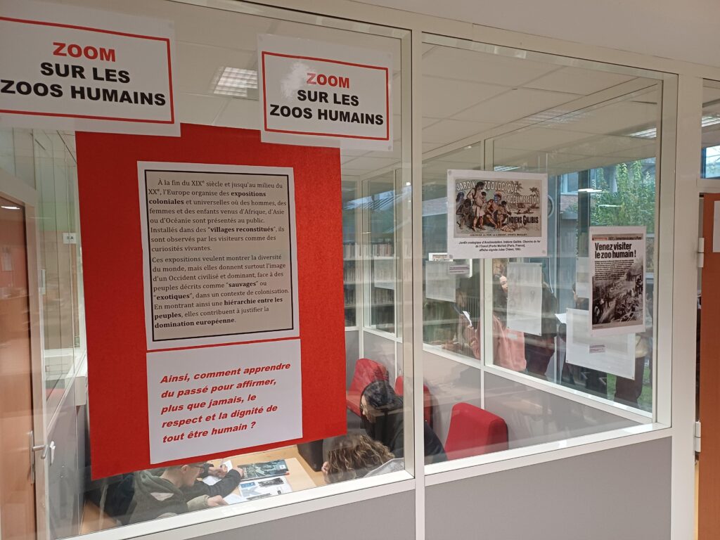 Exposition Zooms sur les zoos humains