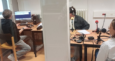 Enregistrement webradio au CDI