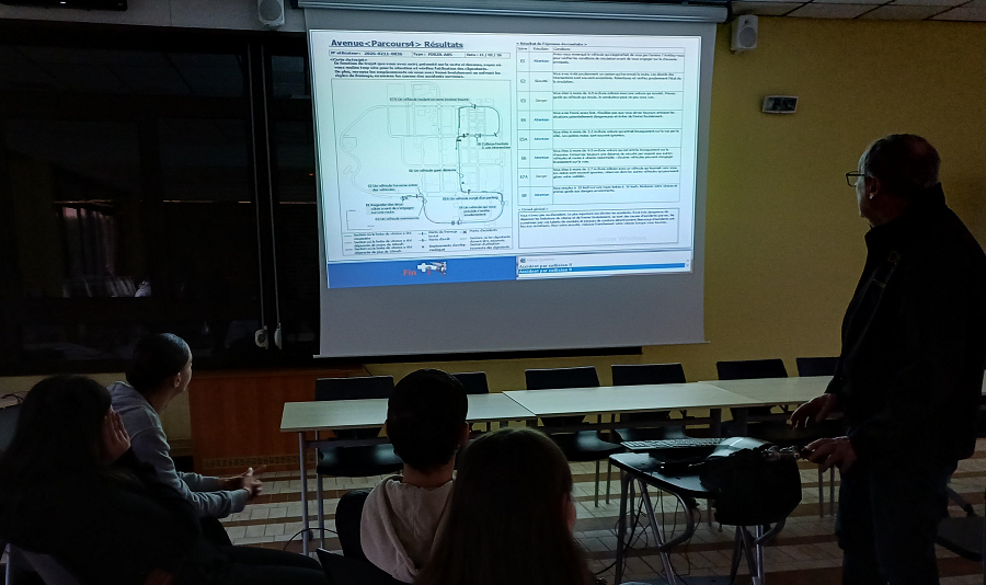 Sensibilisation aux risques routiers